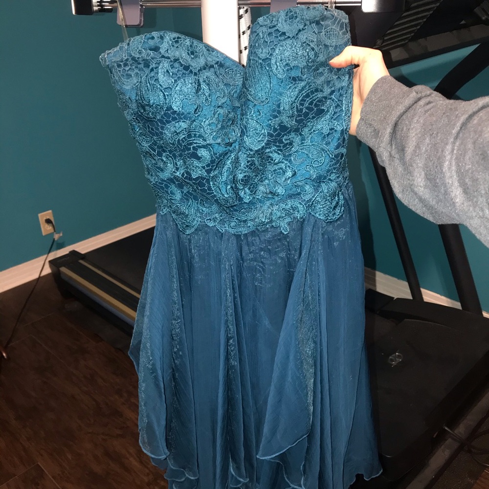 Mermaid style 3/4th length Dress